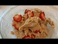 Easy Cookie Recipe - Strawberry Crumble Cookie 