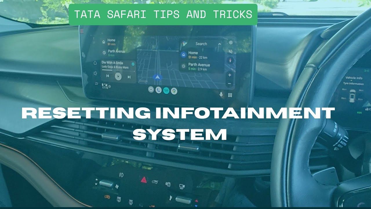 Tata Safari Tips & Tricks | How to Reset Infotainment System (2 Easy Methods)