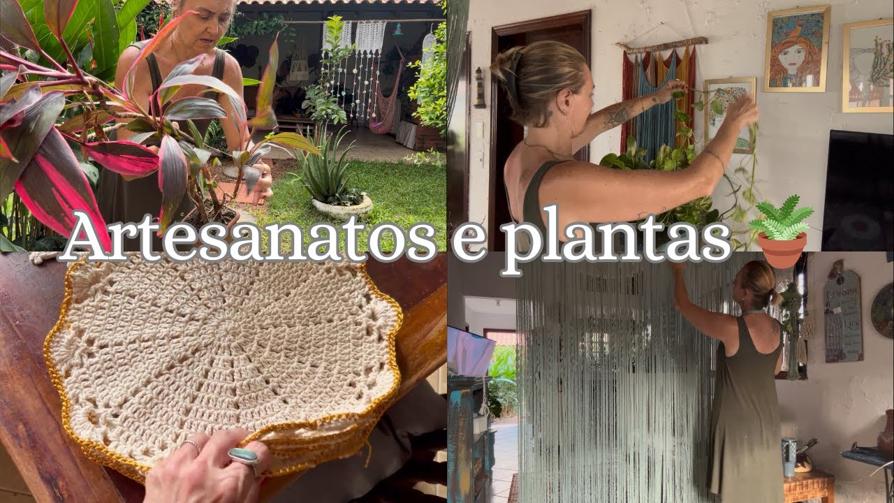 Fiz presente para Marina 💕/ Fiz contenção de canteiro 