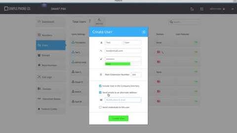 Manage Users with Smart PBX