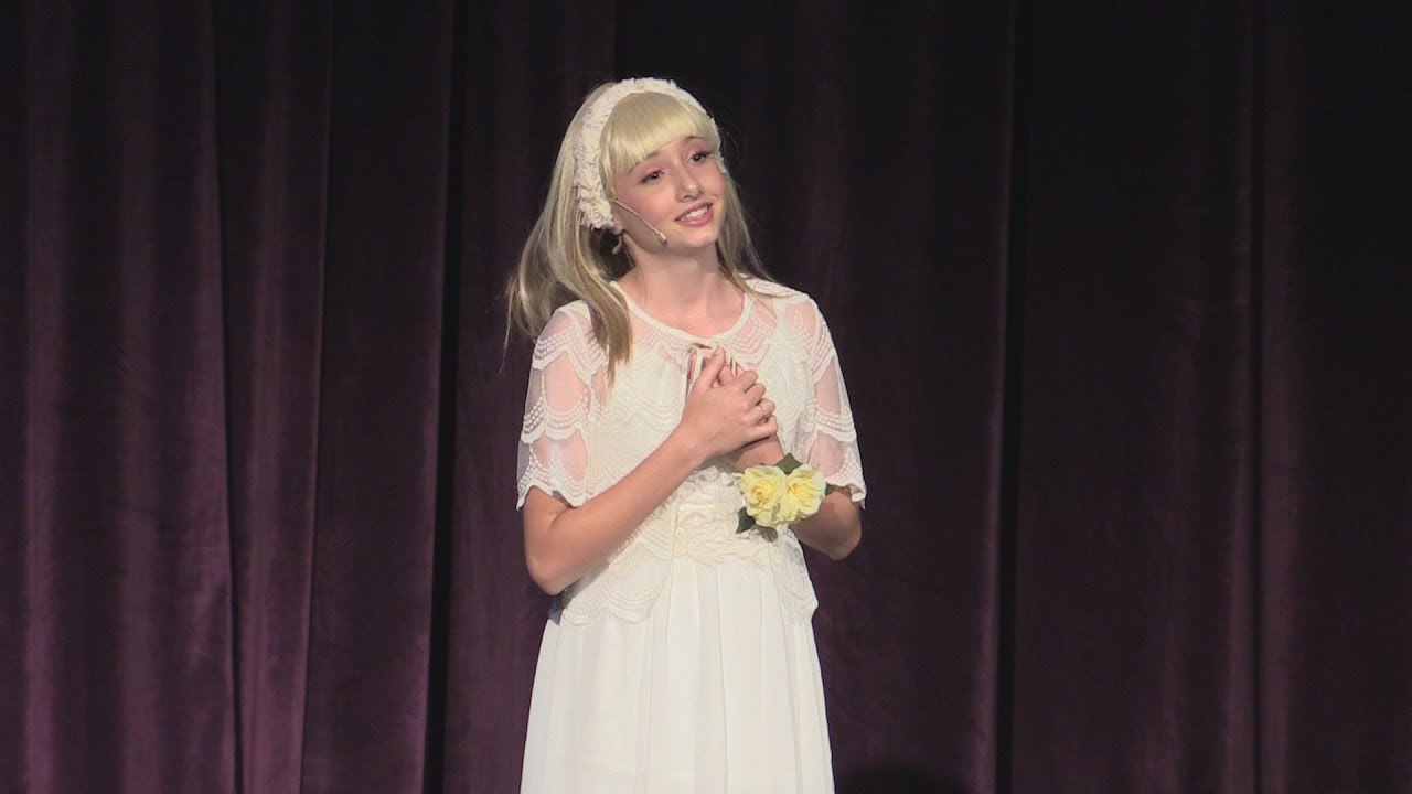 GIANNA CONTE as Sandy in "GREASE" - YouTube