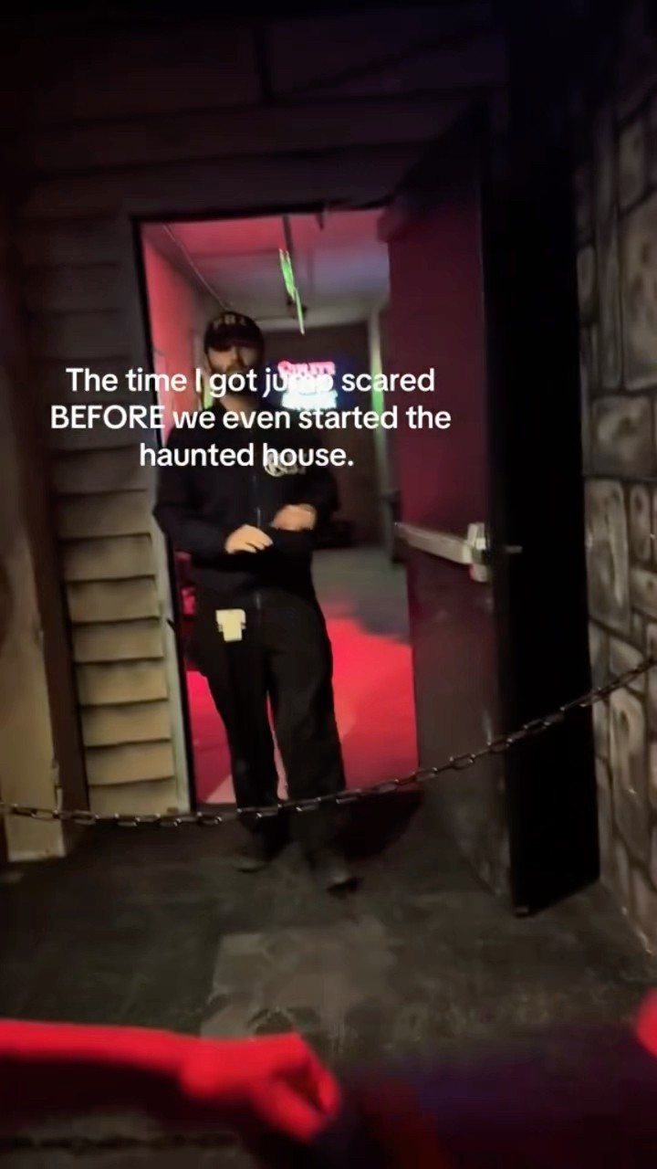 Got scared by the employee ?