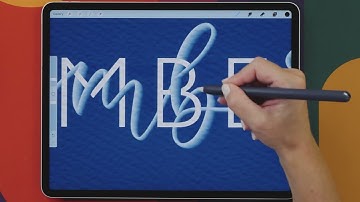 Interlaced Text in Procreate | iPad Lettering and Journaling 💕