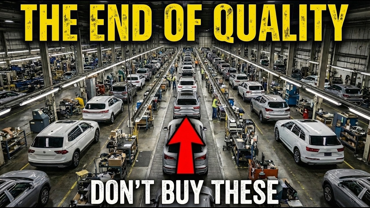 Why 90% Of New MODERN CARS ARE GARBAGE (The Factory Secret)