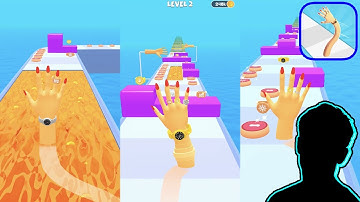 Playing Softy Hand Runner level 1 to 5 with English Songs #imTalha Mobile Games