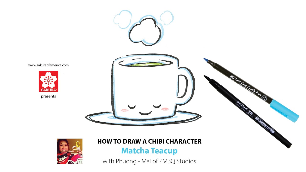 How to Draw a Chibi Tea Cup - YouTube How to Draw a Chibi Tea Cup - YouTube