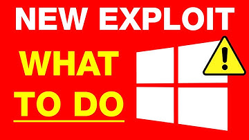 ⚠️SEVERE NEW WINDOWS EXPLOIT⚠️ Do This Now! [Patch Update Now Available]
