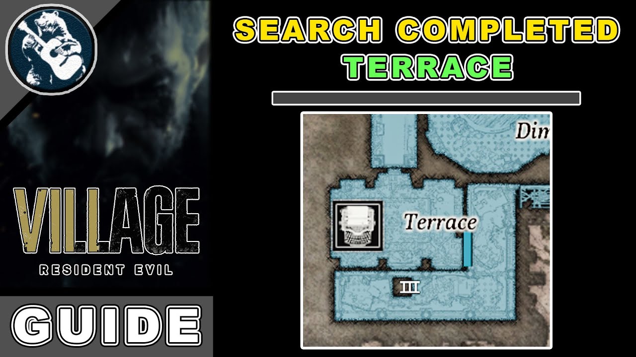 Search Completed Terrace in Resident Evil 8 Village Castle