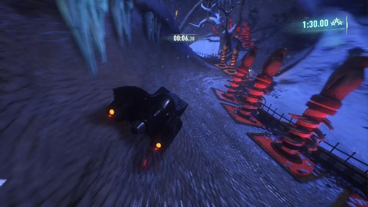 BATMAN ARKHAM KNIGHT AR Batmobile Race Challenge Joker Parade