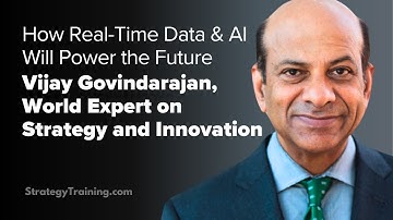 How Real-Time Data and AI Will Power the Industrial Future (with Vijay “VG” Govindarajan)