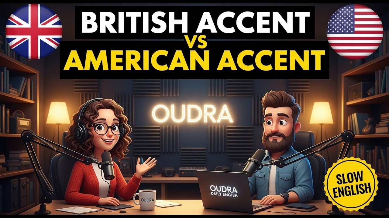 British vs American Accent — Every Difference Explained Accents |  Daily English