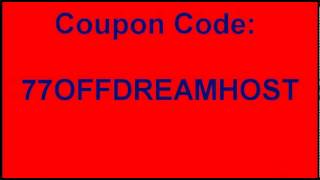 Dreamhost Coupon Code 2014  Dreamhost Web Hosting Discount Coupon $77 Off
