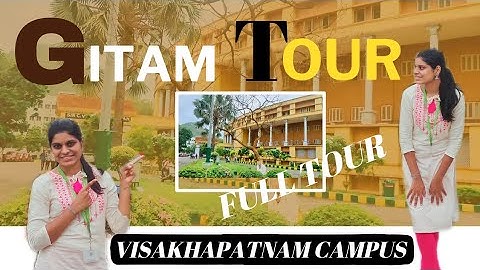 GITAM University| full tour | Visakhapatnam campus| #teluguvlogs #viral #trending #gitam #youtube