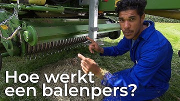 Hoe werkt een balenpers? | Boer zoekt Machine | Het Klokhuis