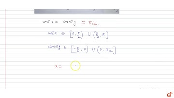 If `sec^-1x=cosec^-1y`,then `cos^(- 1)(1/x)=cos^(- 1)(1/y)=`