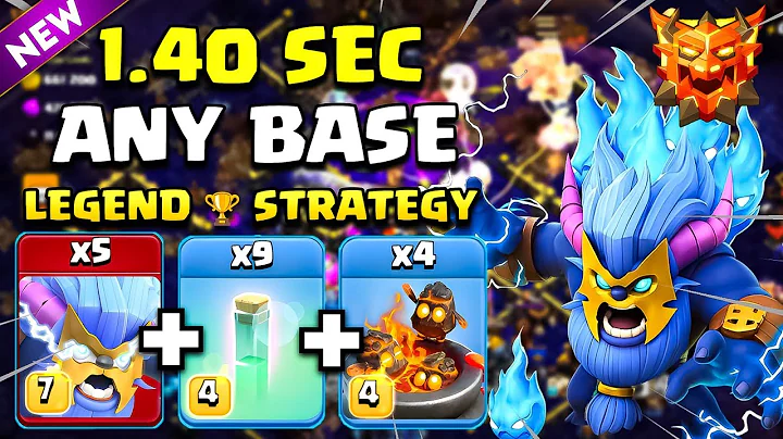 Mass Super Yeti are Broken at TH18! Best TH18 Legend 🏆 Rank Battle Attack Strategy Coc