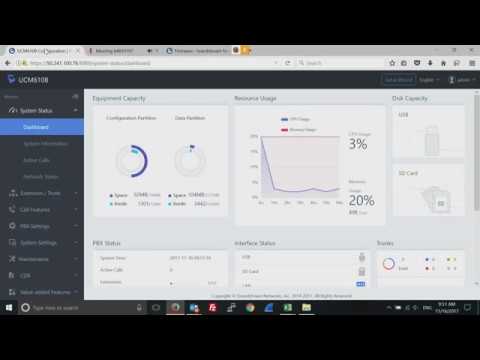 Grandstream UCM series IP PBX Training Webinar