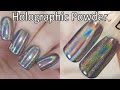 Holo pigment. Video review / Видео - ревью голографической пудры