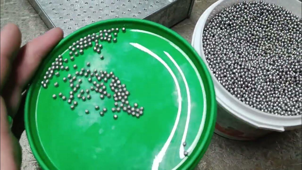 Литье дроби. - YouTube