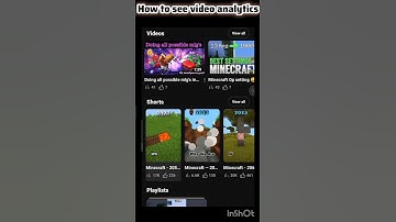 How To See Video Analytics In Yt Studio - #shorts #information #ytstudio