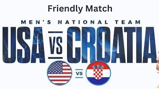 USA 🇺🇲 VS CROATIA  Men's Water Polo Friendly Match 🏐
