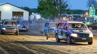 2023 St.Charles trailer race mini vans feature 2nd gopro view