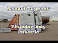 Historic Russel Tug Boat comes to Thunder Bay Ontario