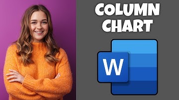 How To Insert A Column Chart In Microsoft Word | Step By Step Guide - Microsoft Word Tutorial