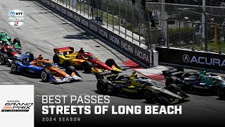 💸 Makin' MONEY moves: Some of the TOP passes from the 2024 Acura Grand Prix of Long Beach | INDYCAR