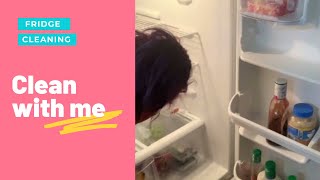 Clean with me fridge Clean