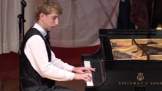 Zachary Jones performing "The Entertainer" by Scott Joplin