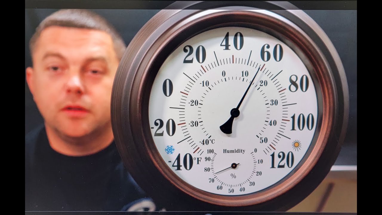 Indoor / Outdoor Thermometer YouTube