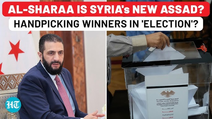Syria Election Sham? In 1st Polls After Assad Era, Ruler Al-Sharaa  Selecting Big Chunk Of Lawmakers