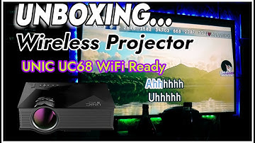 Unboxing Unic UC68 Mini Projector