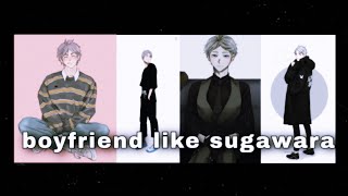 ﾟBoyfriend Like Sugawara Eng & Spanish Affs 𝔪𝔬𝔬𝔫 満月 ﾟ