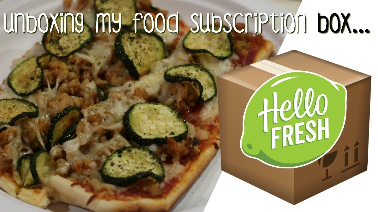 Hello Fresh Unboxing Youtube