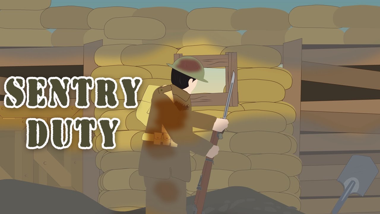 ⁣Sentry Duty (World War I)