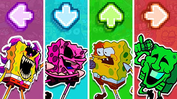 FNF Character Test | Gameplay VS Playground Mod: BIKINI HORRORS — ALL Characters [SpongeBob Mod]