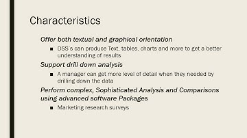 DSS - Decision Support System