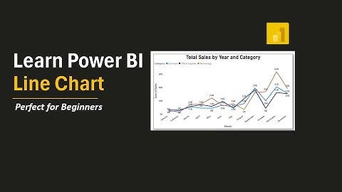 Line Chart In Power BI #powerbi #excel #powerbitutorial