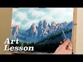 How to Paint a Realistic Landscape