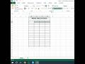 💡 Excel-এ Merge করার Smart Trick শিখে নাও! 🔥#excel #shorts