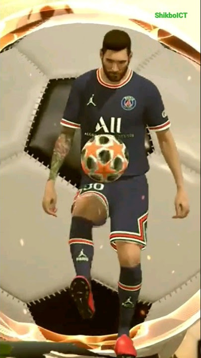Lionel Messi Football Playing 3D animation video #shorts #messi #psg #3d #cartoon #animation #viral