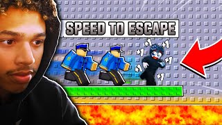 I Escaped PRISON on Foot in Roblox…