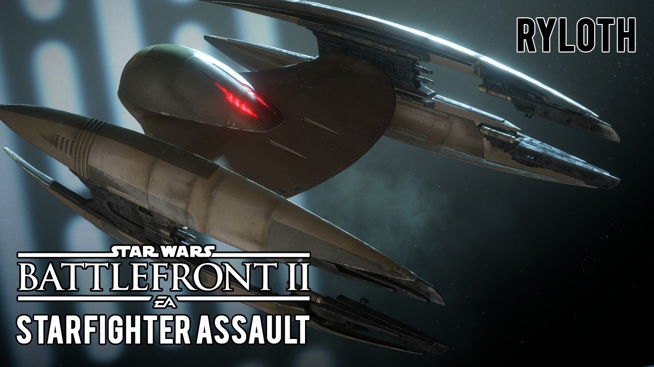 Star Wars Battlefront II: Starfighter Assault (PS4) no commentary - RYLOTH Vulture Droid