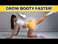 12 Min NON-STOP BOOTY Workout to Grow BUTT FASTER! Intense, No Rest, No Equipment, At Home