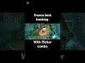Franco hooking with flicker combo#mlbb #shorts