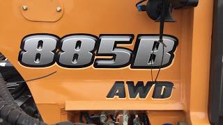 Обзор грейдер CASE 885 B AWD