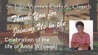 Celebration of Life for Anne Witowski