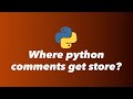 Comments in #python 